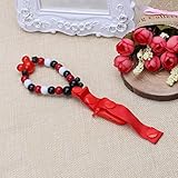 レッドbaby-toddler-dummy-pacifier-soother-nipple-chain-clip-buckle-dummy-holder