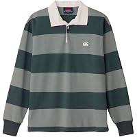 Amazon.co.jp: [カンタベリー] ラガーシャツ 4INCH STRIPE RUGBY