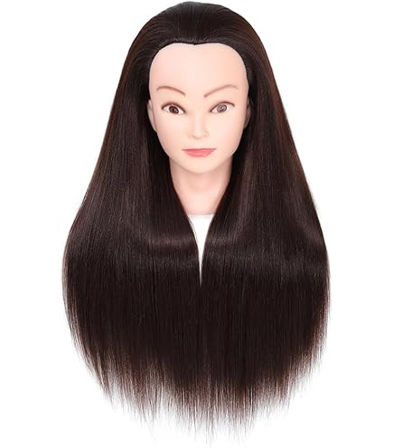 Amazon.co.jp: Ba Sha 練習用 編み込み練習用 ウィッグマネキンヘッド
