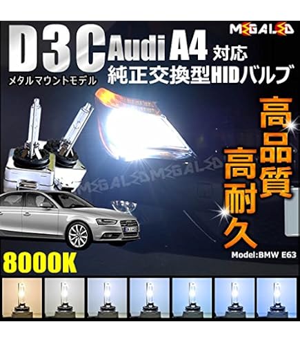 Amazon | アウディ A4 アバント B8 8K(前期・後期) 対応 ヘッドライト 