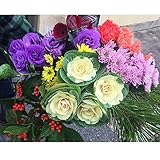 お正月 花 迎春 正月飾り に最適な 切り花 おまかせ30本 福袋 松 千両 が必ず入る！ …