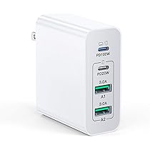 Amazon | PD100 W USB充電器 ACアダプター 合計140W GaN 4