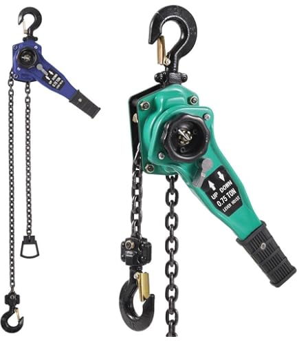 ニッチ　レバーホイストRN1形 Amazon.co.jp: ニッチ RN1シリーズ レバーホイスト 1.0t RN10100 : DIY