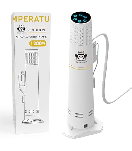 Amazon.co.jp: アイリスオーヤマ 低温調理器 挟みやすいクリップ式