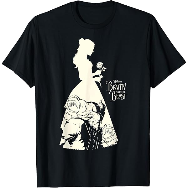 00's Disney 美女と野獣 Tシャツ XL Amazon | ディズニー 美女と野獣 カップル お揃い Her Beast T