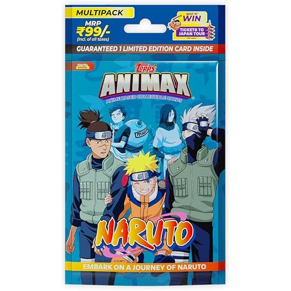 Amazon.co.jp: Topps Animax 2024 Official Naruto Collectible Card