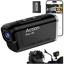 Amazon.co.jp: 4K バイク用ドライブレコーダー 64GBカード付属 前後