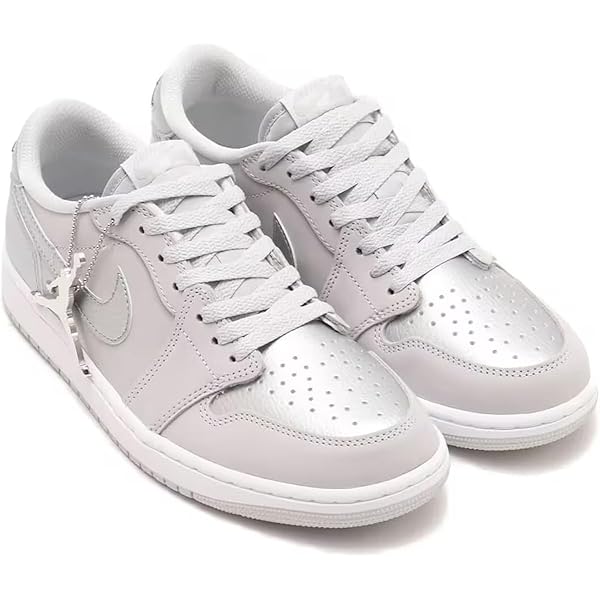 28cm WMNS Air Jordan 1 Low グレー/ホワイト NIKE - WMNS Air Jordan 1 エア ジョーダン 1 Low ロー WMNS