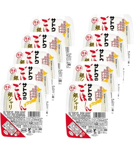 Amazon.co.jp: サトウ食品 サトウのごはん 新潟県産コシヒカリ 5食