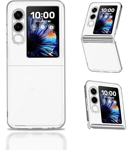 Amazon.co.jp: PAILAIMEN ZTE Nubia Flip 2 5G ケース クリア リング