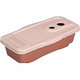 CBJAPAN Microwave Pasta Container, For 4 People, Pink, Includes Draining, Pasta, Easy to Cook in the Stove, Atomico