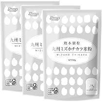 Amazon.co.jp: 熊本製粉 九州 ミズホチカラ パン用 米粉 300g グルテン