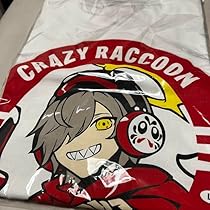 crazy racoon CR だるまいずごっど Tシャツ　Mサイズ CRストア だるまいずごっど 半袖 Tシャツ 黒 Mサイズ 未着用品