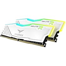 新品】TEAM RGB WHITE DDR4 3200Mhz 16G✕2枚 616YYchJKzL