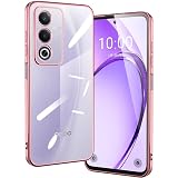 OPPO A3 5g ケース クリア おっぽ スマホ オッポ A3 カバー 耐衝撃 スマホケース tpu かわいい おしゃれ 可愛い（ローズゴールド）