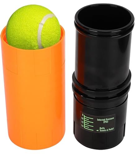 テニスボール加圧器 Amazon | Generic テニスボールセーバー加圧器 - テニス圧力維持