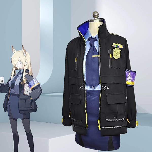 Amazon.co.jp: [QDCFY] ブルーアーカイブ- 尾刃カンナ コスプレ衣装+