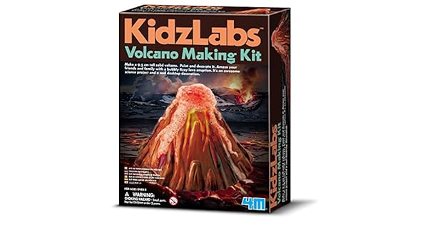 kidz labs volcano making kit