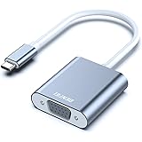 BENFEI USB-C-VGAアダプター、Thunderbolt 3/4（USB Type C）-VGAアダプター、HD 1080P タイプc VGA 変換アダプター iPhone 15 Pro/Max, MacBook Pro/Air 2023,