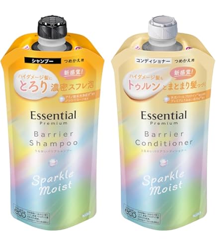 Amazon | 【セット品】エッセンシャル プレミアム バリアシャンプー