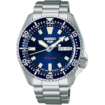 SEIKO 自動巻きスポーツウォッチ 青 メカニカル 自動巻（手巻つき）】セイコー5スポーツ(Seiko 5