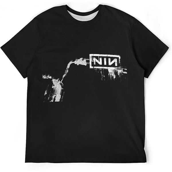 Amazon | [マンブルズ] ナイン インチ ネイルズ Tシャツ NINE INCH