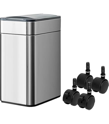 Amazon｜ottostyle.jp 人感センサー 中央開閉式 ステンレスごみ箱 ゴミ