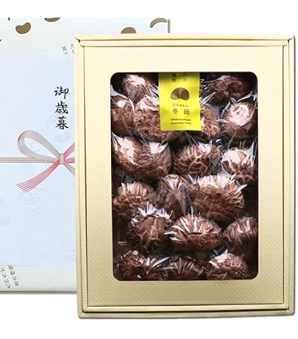 Amazon.co.jp: やまよし 贈答用 大分県産特上どんこ椎茸 高級粒選り