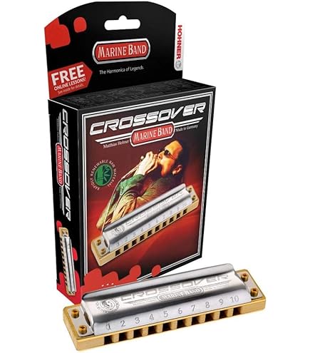 Hohner Marine Band Crossover 10ホール ハーモニカ Amazon | HOHNER MARINE BAND CROSSOVER/Bフラット マリンバンド