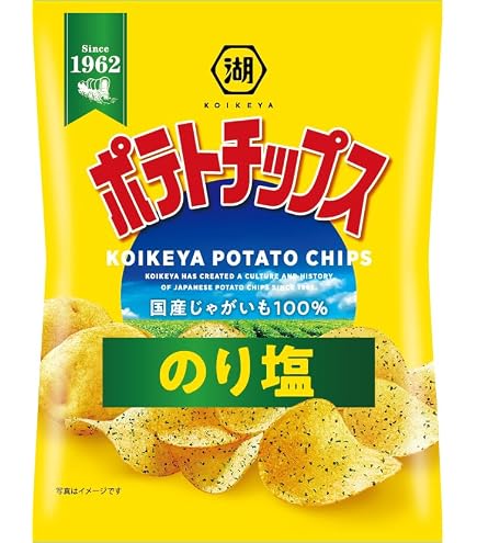 Amazon.co.jp: 湖池屋 小袋 ポテトチップス じゃがいもと塩 25g✕24袋