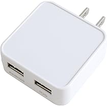 Amazon.co.jp: KYOHAYA usb 充電器 薄型 2ポート 2.4A 急速 AC
