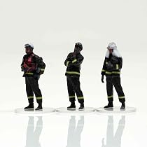 Amazon | figreal 1/64 救急隊員002 3体セット | フィギュア・ドール 通販