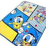 マイヤーハーフケット 100×140cm 毛布 (ドナルド＆デイジー)