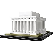 Amazon.co.jp: LEGO Architecture Lincoln Memorial Model Kit : おもちゃ