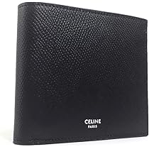 CELINE 二つ折り財布 黒 セリーヌ/2つ折り財布/スモールウォレット トリオンフ/黒/型番
