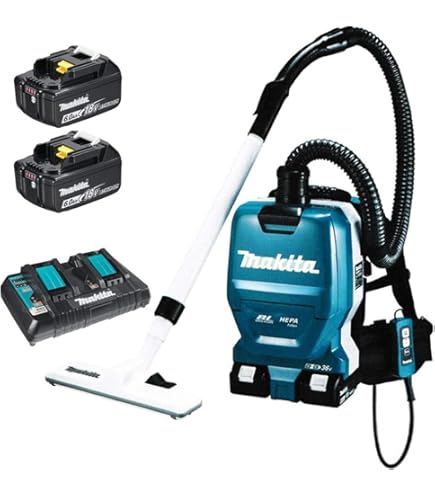 Amazon | マキタ(Makita) 充電式背負いクリーナ (本体のみ