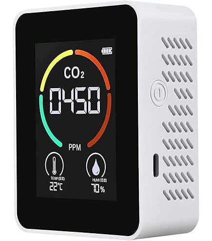 Amazon.co.jp: 【卓上POP付き】JOYTECO 二酸化炭素濃度測定器 NDIR方式