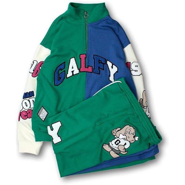 GALFYジャージ GALFY 送料無料 GALFY(ガルフィー) セットアップ メンズ ロゴ