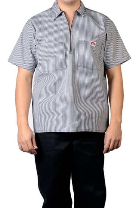 Ben Davis Short Sleeve 1/2 Zip Shirt 