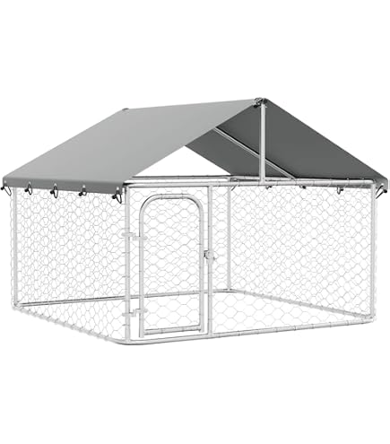 Amazon.co.jp: カインズ(CAINZ) 組み立て簡単木製犬舎 平屋根 幅103cm