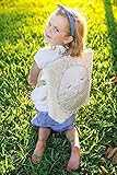 Handmade Waterproof Wet/Dry Backpack Bag by Nikiani - Lulu the Lamby - designed in USA, more styles 
