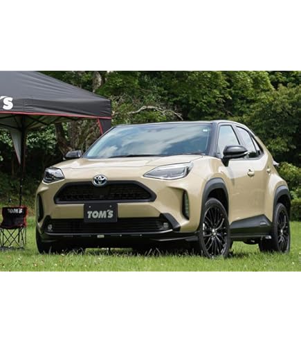 ヤリスクロス　　TOM'S トムス　フロントバンパーガーニッシュ ヤリスクロス】フロントバンパーガーニッシュ