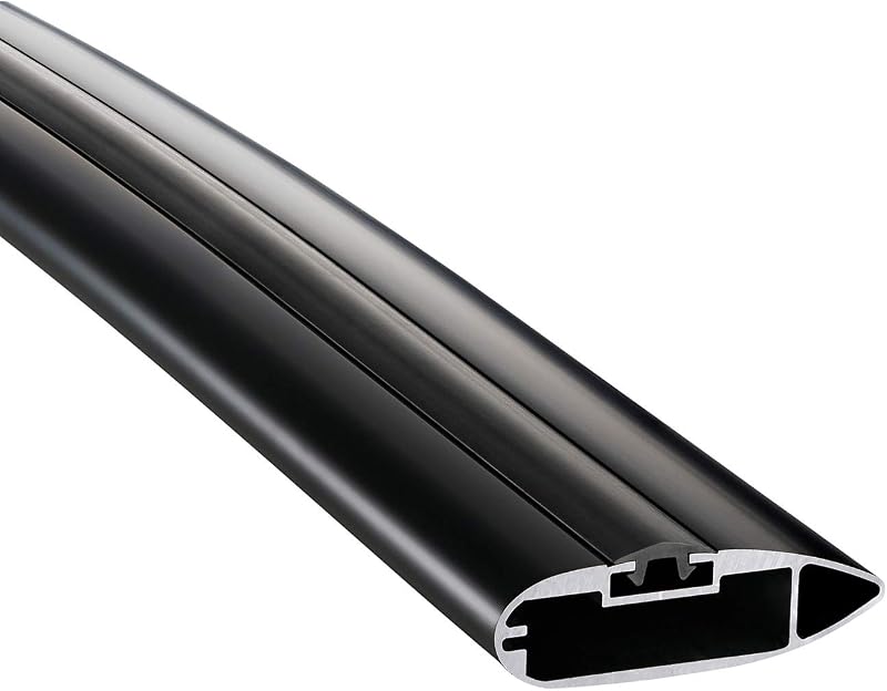 Terzo テルッツォ (by PIAA) ルーフキャリア ベースキャリア バー 1本入 エアロバータイプ ブラック 92cm EB92AB