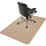 チェアマット 床保護マット マット 床 140×90cm PVC デスクカーペット Hriiiiya セルフ粘着 床のキズ防止デスク カーペット 4mm ゲーミングマット 床保護滑り止め吸音 丸洗い可能可能 カット可能 騒音 傷 防止