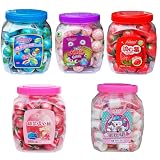 50個グミ 地球グミ 目玉グミ 果汁グミ 外国のお菓子 - 18g*50個入 菓子セット Youtube insで話題 咀嚼音 お菓子 ギフト- グミ 業務用 誕生日プレゼント フェスティバル 中国産 (福袋グミ×1缶)