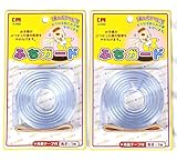 【2個セット】赤ちゃん を 保護 家具 エッジ コーナーガード プロテクター 1m 家具の角用 8個付