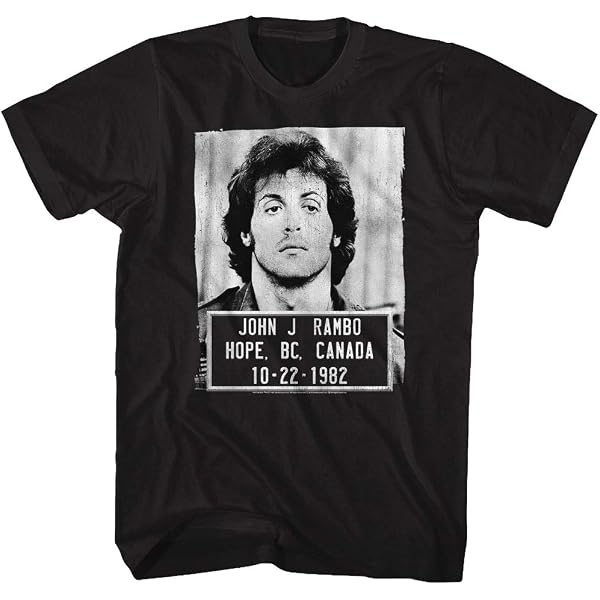 Amazon | Rambo III ジョン・ランボー Tシャツ | Tシャツ・カットソー 通販