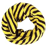 秋冬防寒 子供マフラー　?ダブルカラー 　ストライプ　新しい　赤ちゃん幼児着　若者首ウォーマー　子供冬着スカーフ　カラー：黄色い