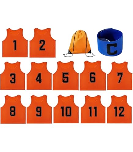 Amazon | ペネトラール(PENETRAR) ビブス 10枚 番号入 グリーン GREEN