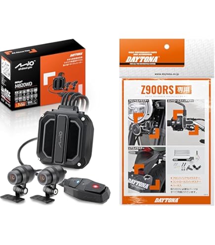 Amazon.co.jp: デイトナ(Daytona) Z900RS(18-24)専用 ドラレコ バイク
